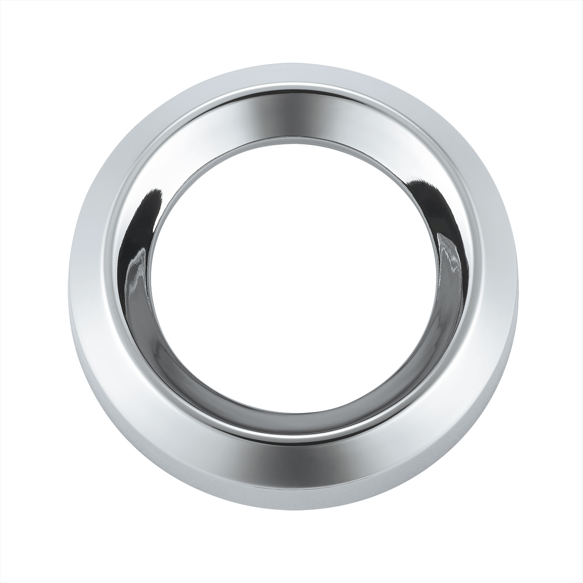 Chrome Plastic Small Gauge Bezel - Thumbnail 2