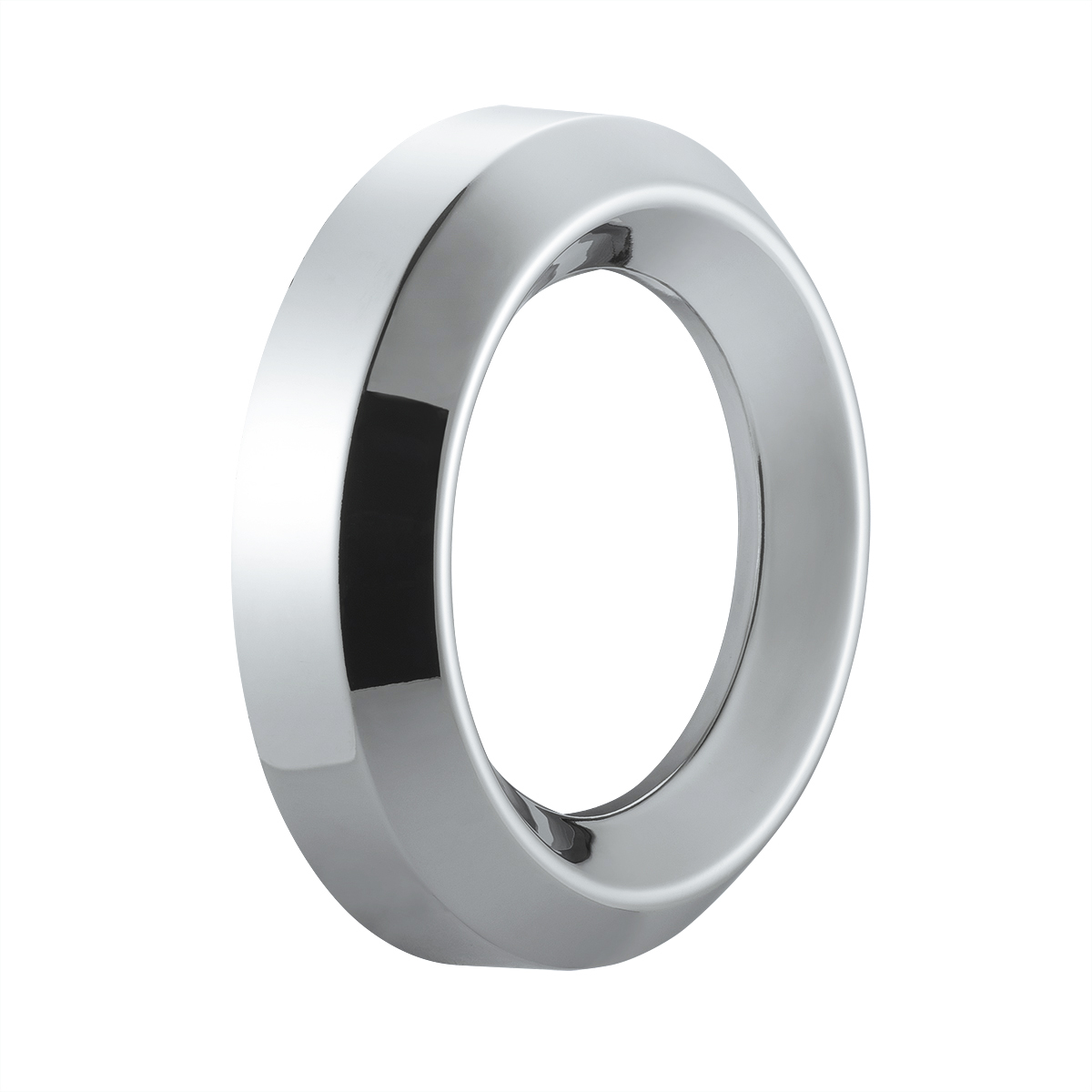 Chrome Plastic Small Gauge Bezel - Thumbnail 4