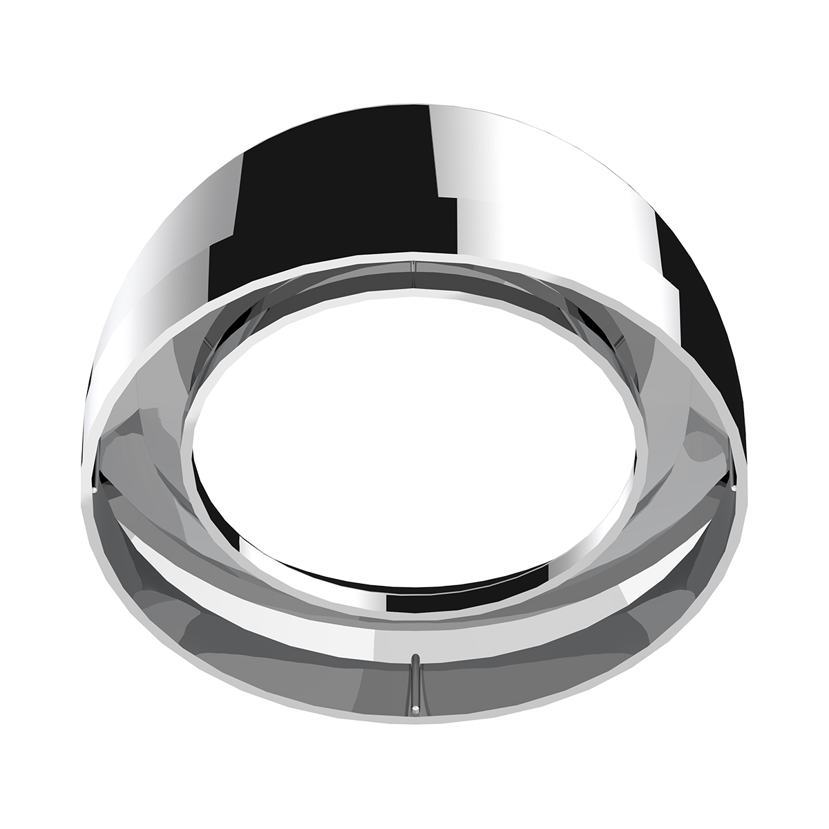 Speed/Tachometer Gauge Bezel With Visor For Freightliner/Peterbilt Trucks - Thumbnail 4