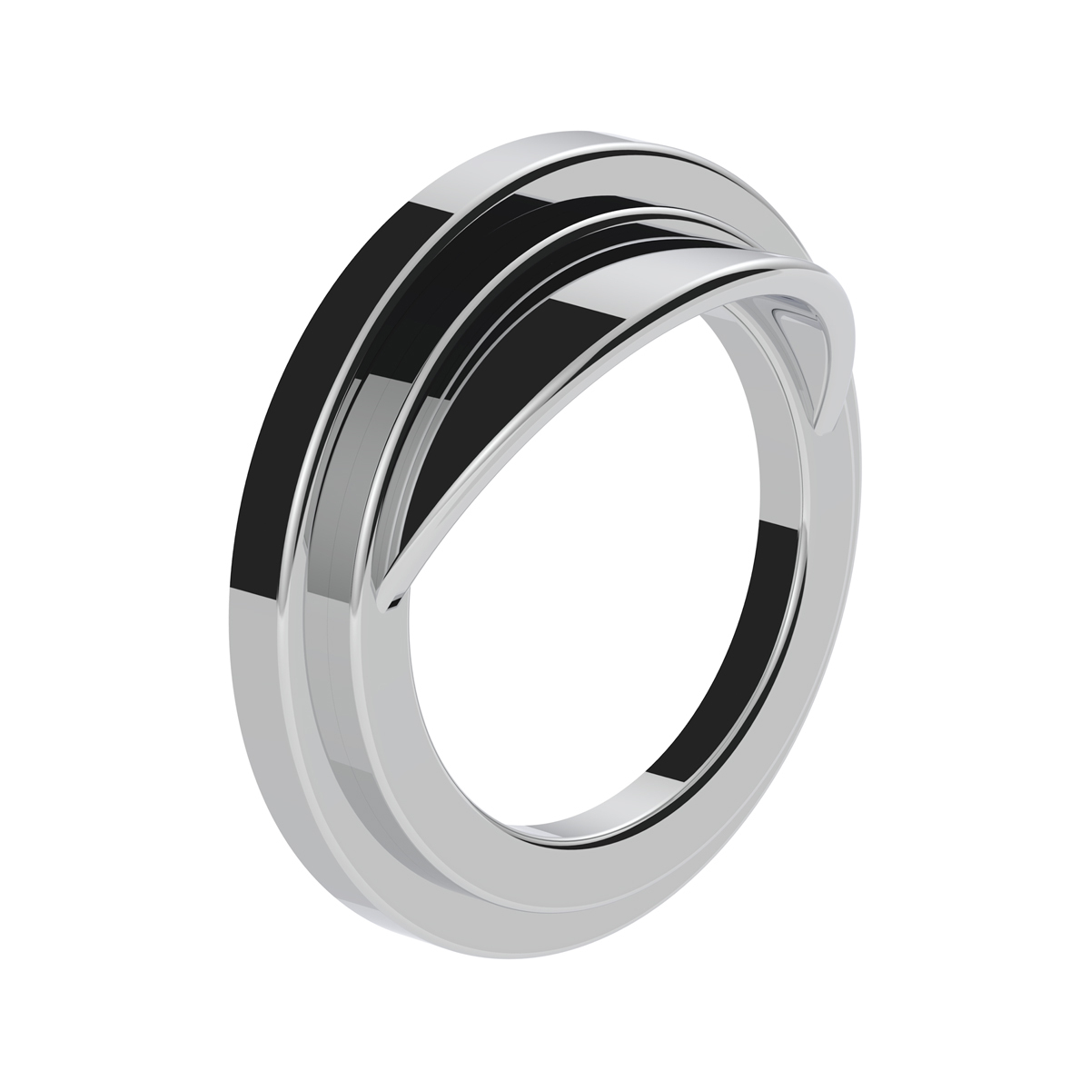 Chrome Plastic Small Gauge Bezel With Visor For Freightliner - Thumbnail 5