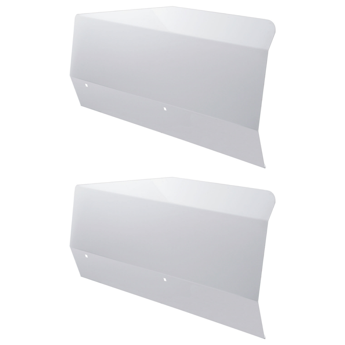 Stainless Steel Front Fender Guards For 1988-2007 Peterbilt 379/378 - Thumbnail 2