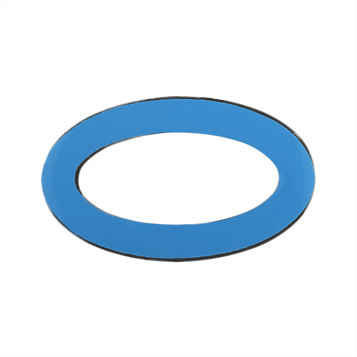 Chrome Bezel For 1-3/4" X 3/4" Peterbilt Glove Box Emblem - Thumbnail 6