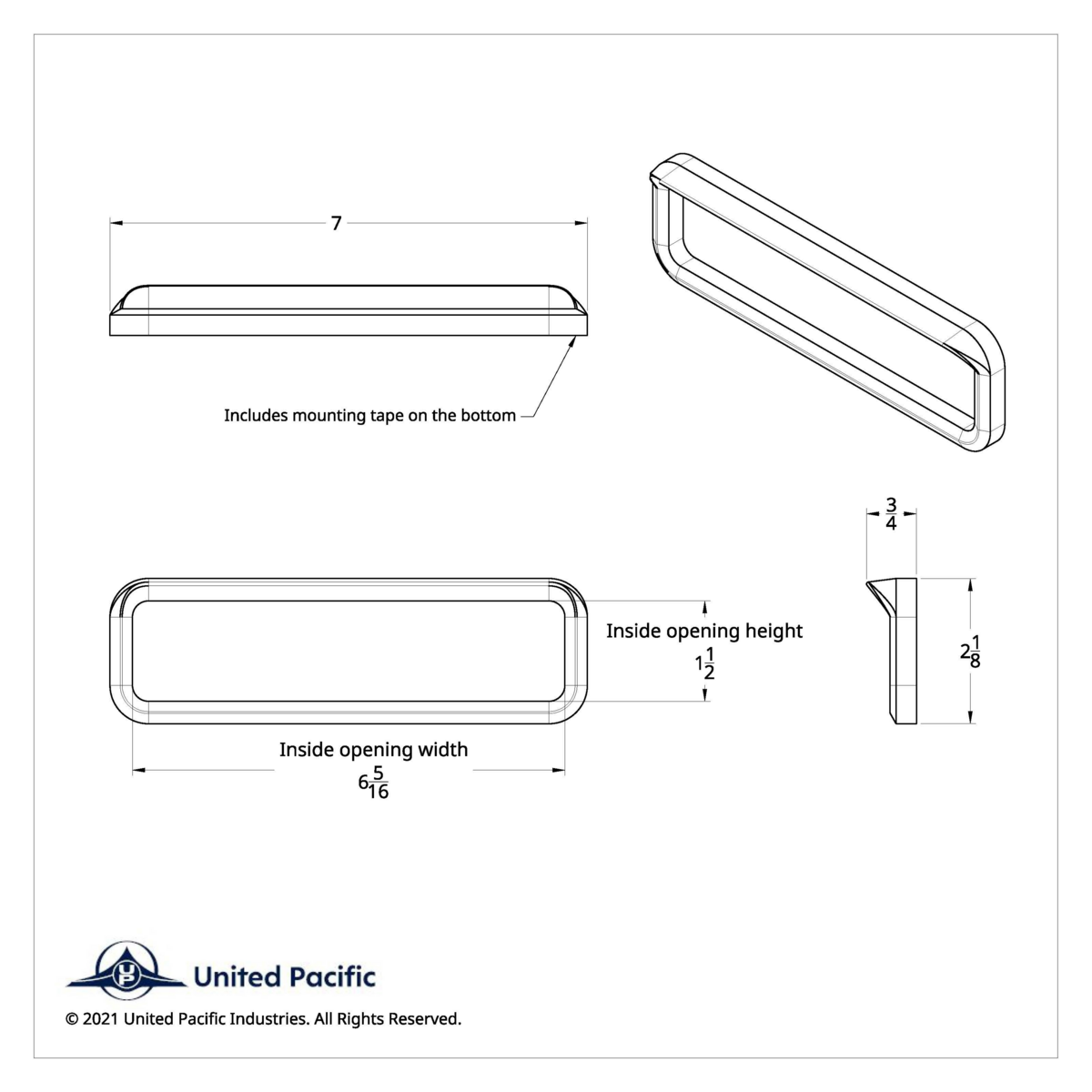 Chrome Bezel For Freightliner Century Exterior Emblem - Thumbnail 3