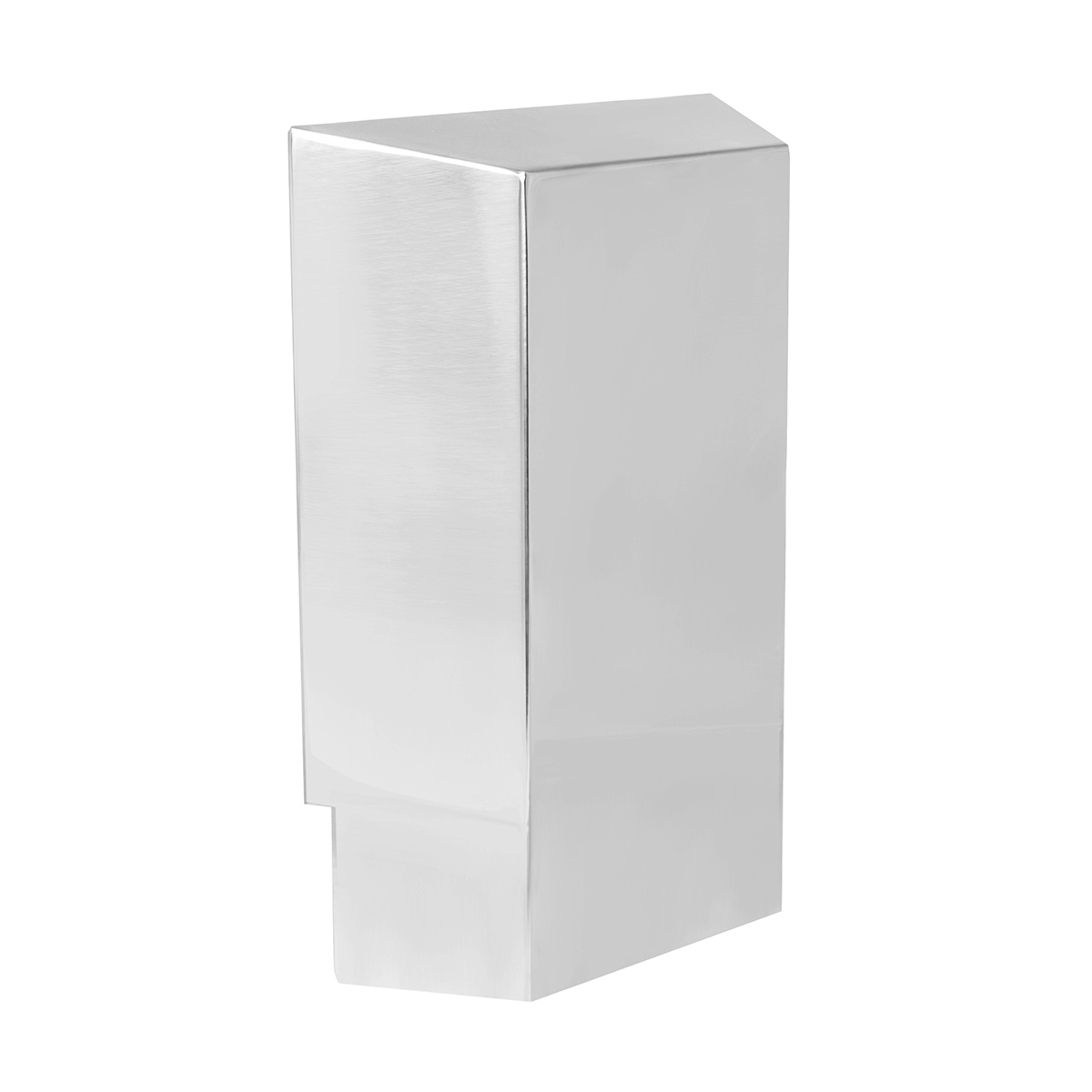 Stainless Steel Peterbilt Sleeper Shock Cover (Bulk) - Thumbnail 2