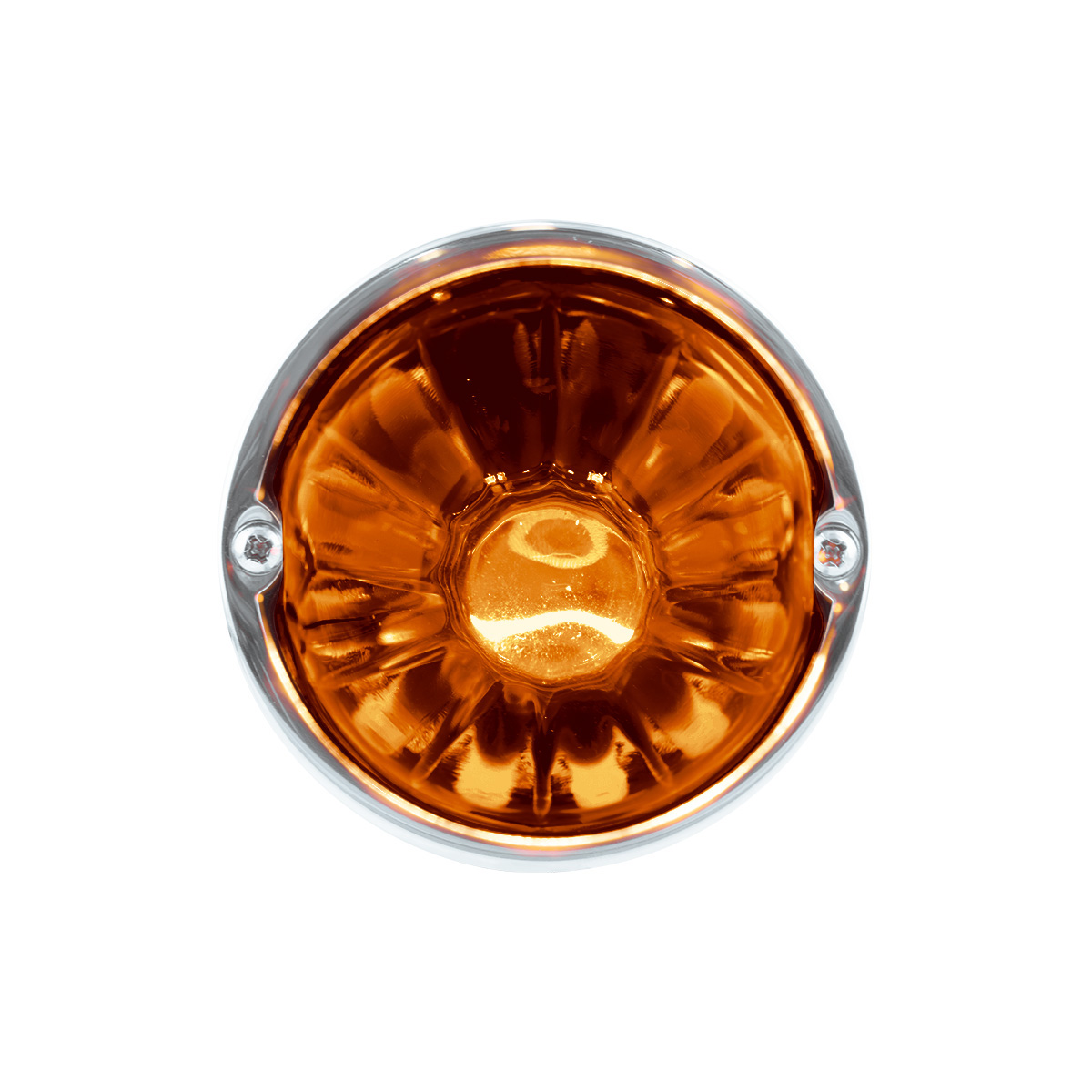 Glass Watermelon Flush Mount Kit - Dark Amber - Thumbnail 3
