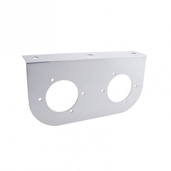 Stainless Steel Light Bracket For Two 3" Lights