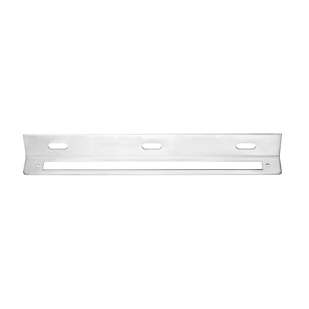 12-3/4" Stainless Light Bracket With 12" Light Bar Cutout - Thumbnail 3