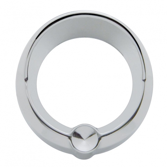 Signature Series Freightliner Small Gauge Bezel With Visor - Indented
