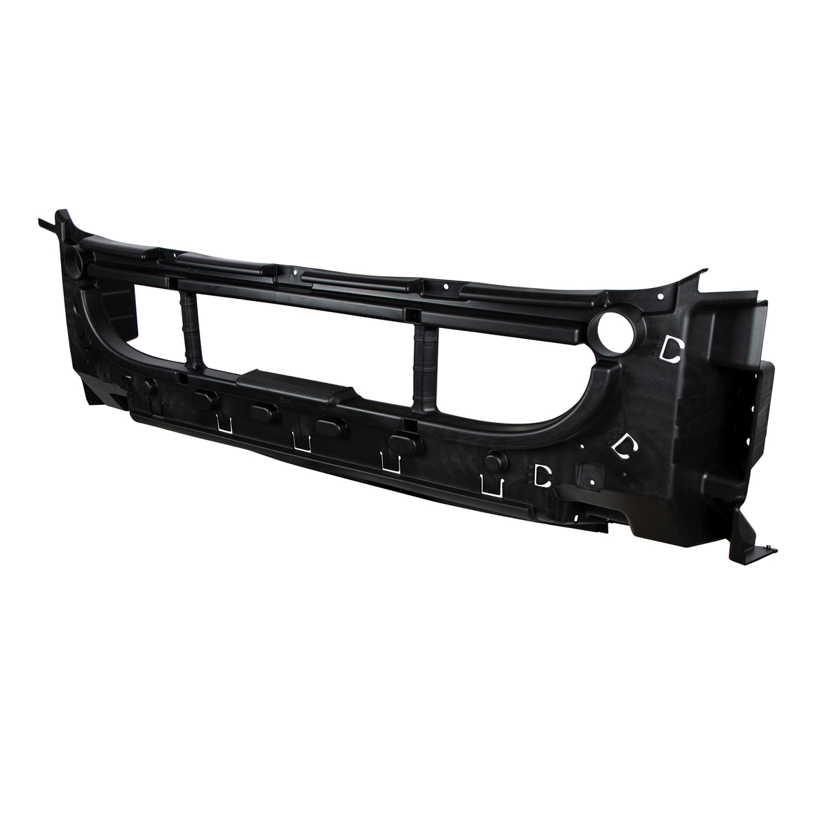 Center Bumper Inner Reinforcement With Vent For 2008-2017 Freightliner Cascadia Without OEM Radar - Thumbnail 2
