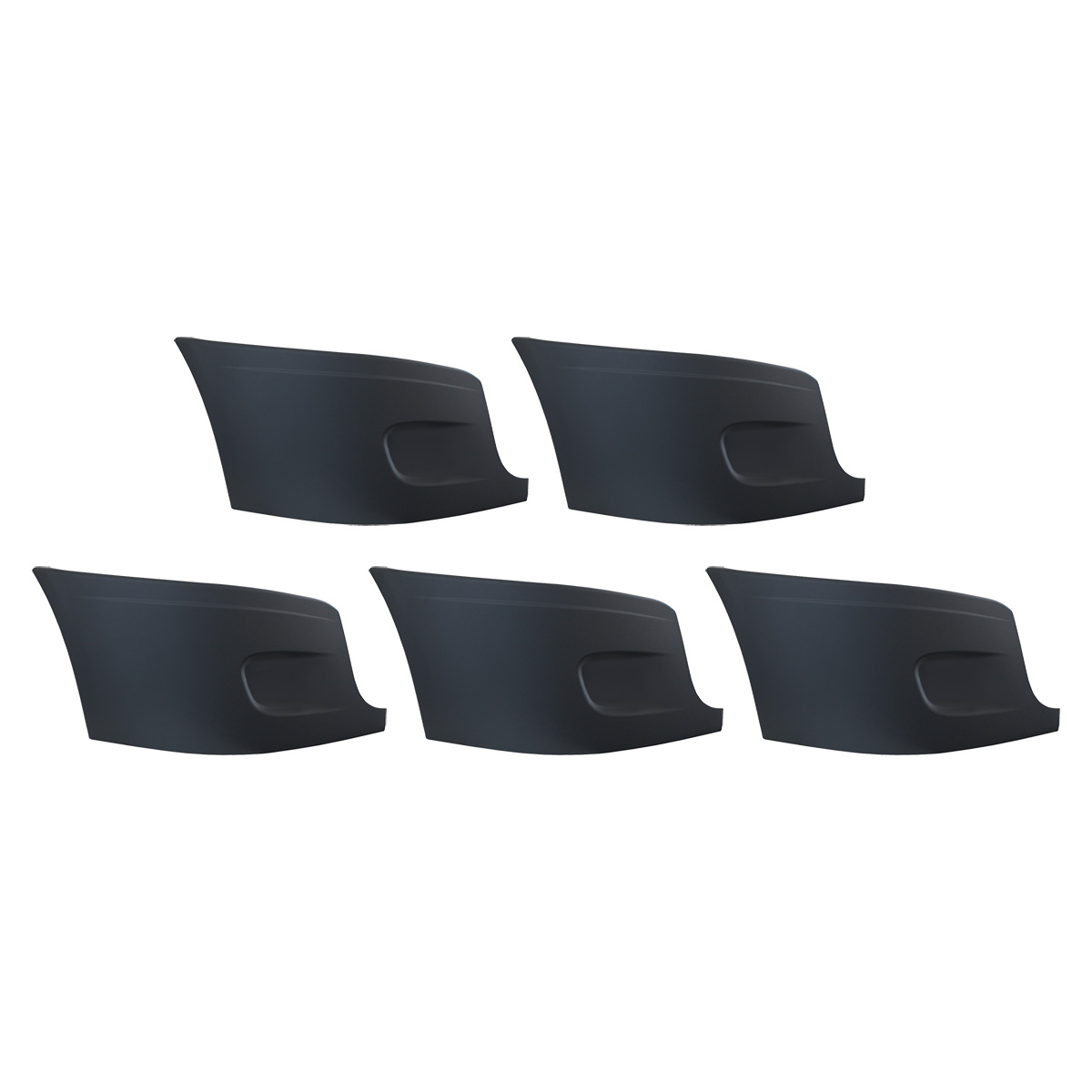 Bumper End Without Fog Light Hole For 2008-2017 Freightliner Cascadia - Passenger (Box Of 5) - Thumbnail 2