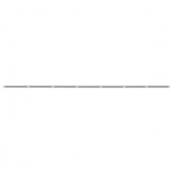 94" Stainless Light Bracket With 7X 14 LED 12" Light Bars - White LED/Clear Lens