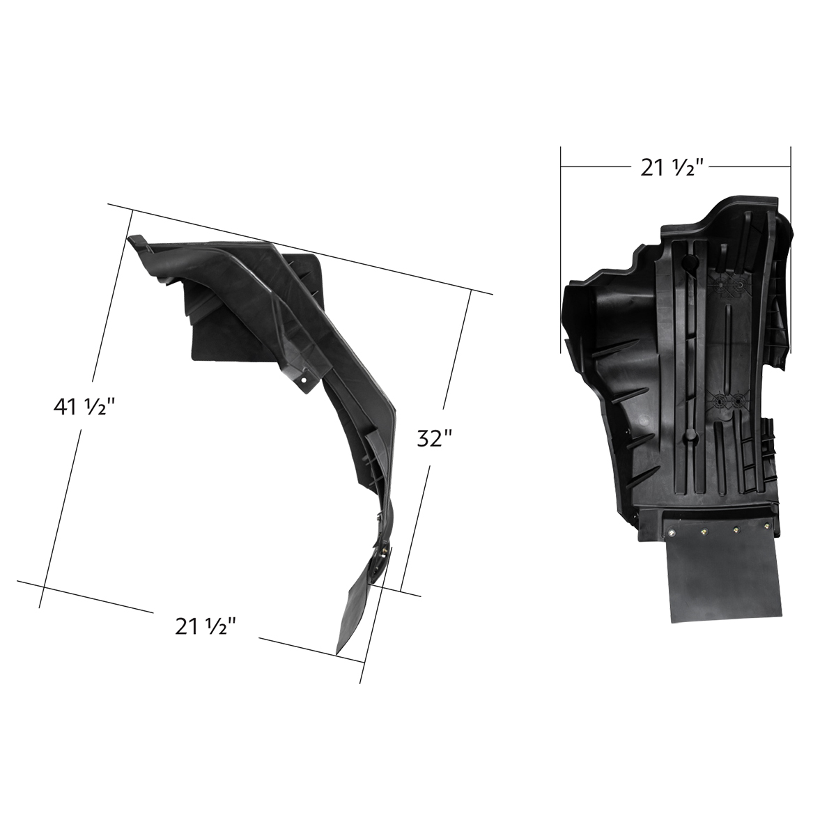 Splash Guard for 2018-2025 International LT-Driver - Thumbnail 9