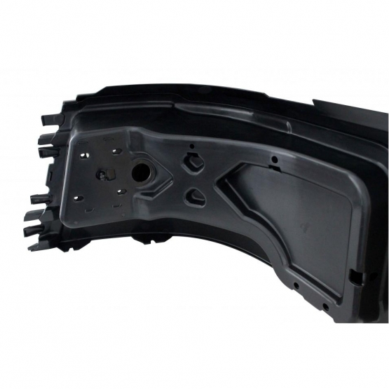 Bumper End Without Fog Light Hole (Screw Mount) For 2003-2017 Volvo VNL - Passenger - Thumbnail 3