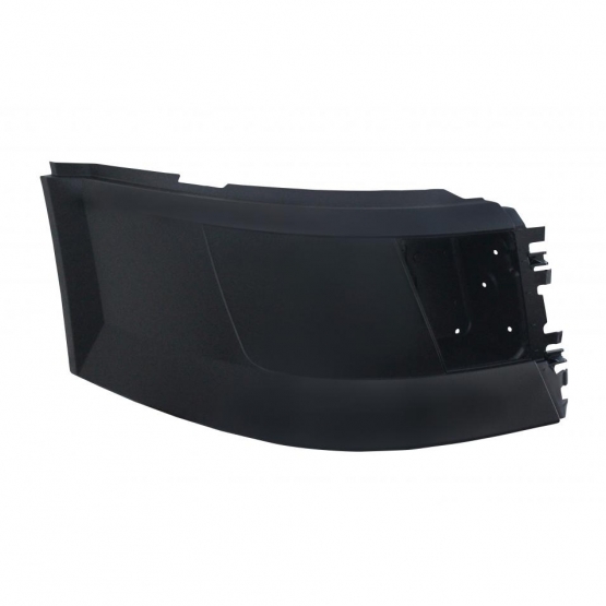 Bumper End With Fog Light Hole (Stud Mount) For 2003-2017 Volvo VNL - Passenger - Thumbnail 2