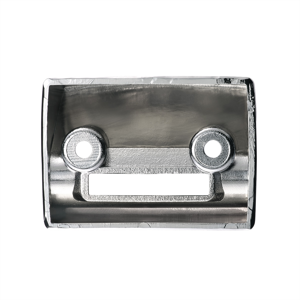 Chrome Plastic Axle/Differential Switch Guard With Glossy Sticker For 1990-2010 Freightliner Classic-Blue - Thumbnail 5