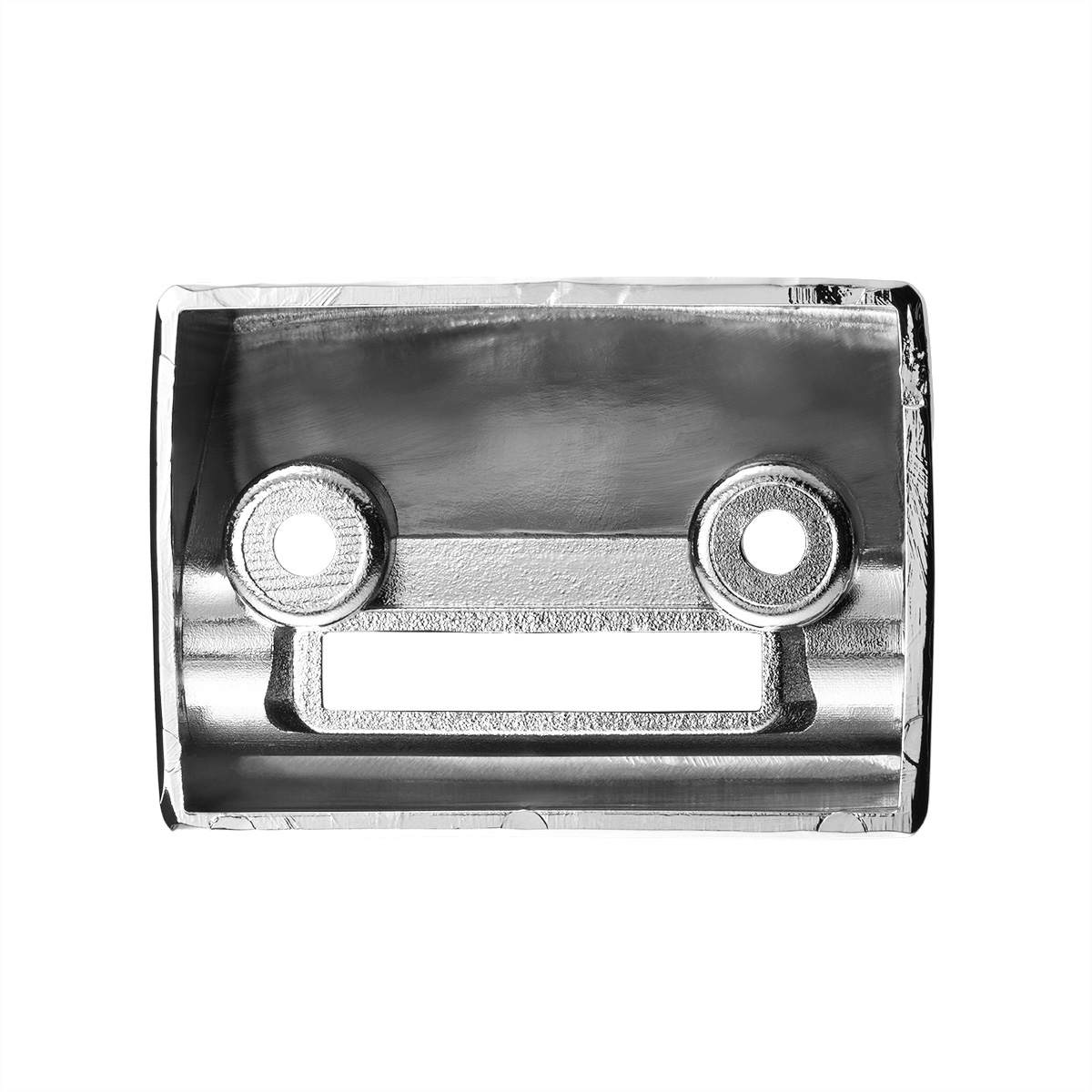 Chrome Plastic Axle/Differential Switch Guard With Glossy Sticker For 1990-2010 Freightliner Classic-Silver - Thumbnail 5