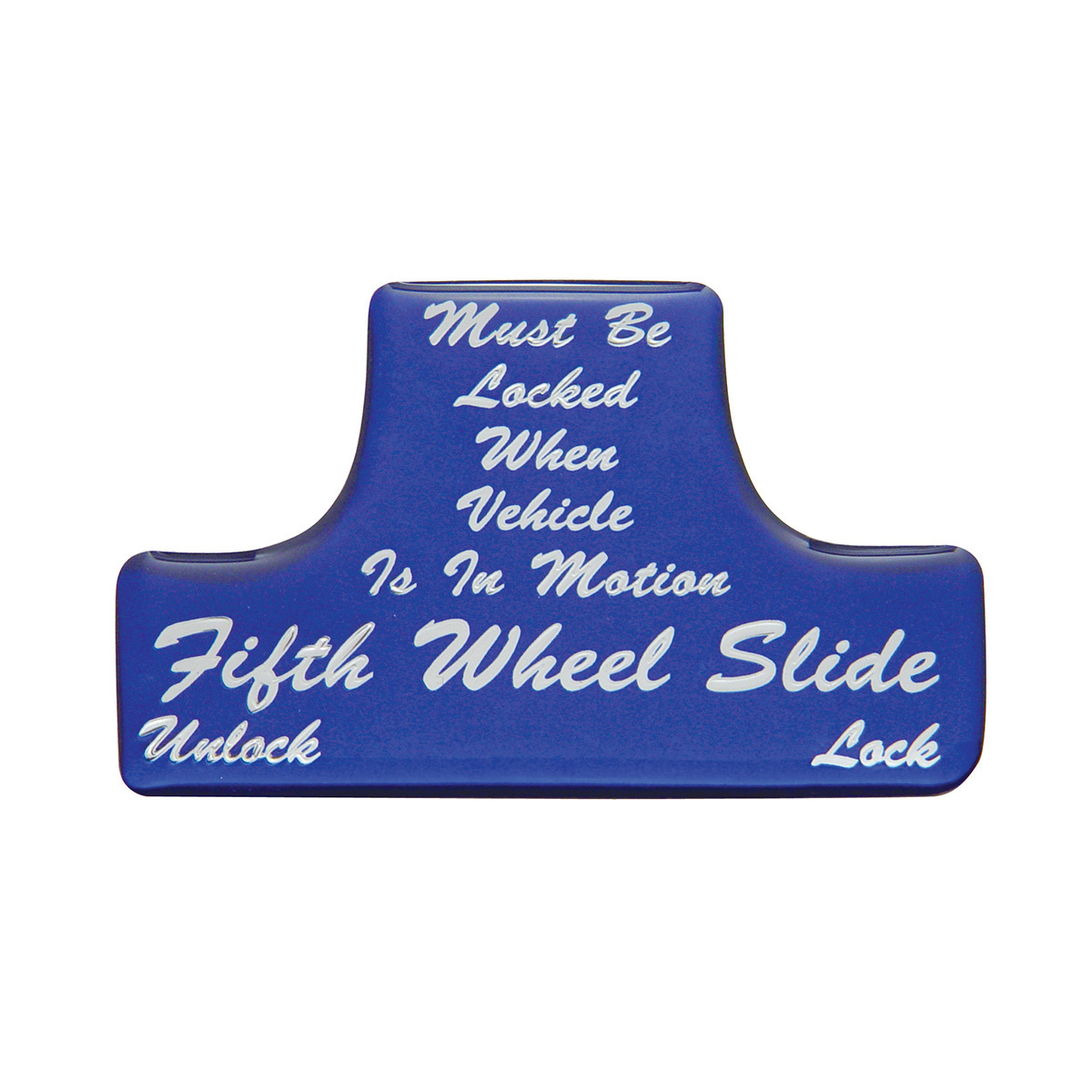 "Fifth Wheel" Switch Guard Sticker Only - Blue - Thumbnail 2