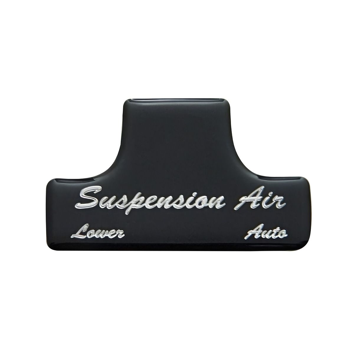 "Suspension Air" Switch Guard Sticker Only - Glossy Black