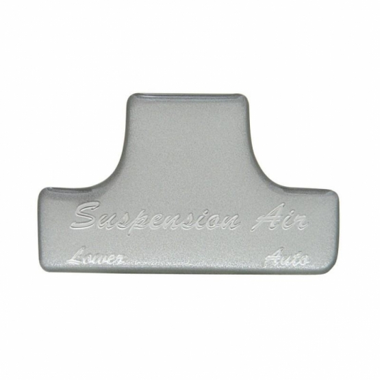 "Suspension Air" Switch Guard Sticker Only - Liquid Silver