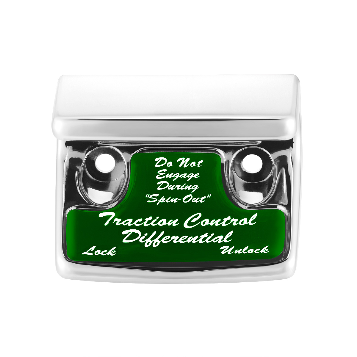 "Traction Control Differential" Switch Guard With Green Sticker - Thumbnail 2