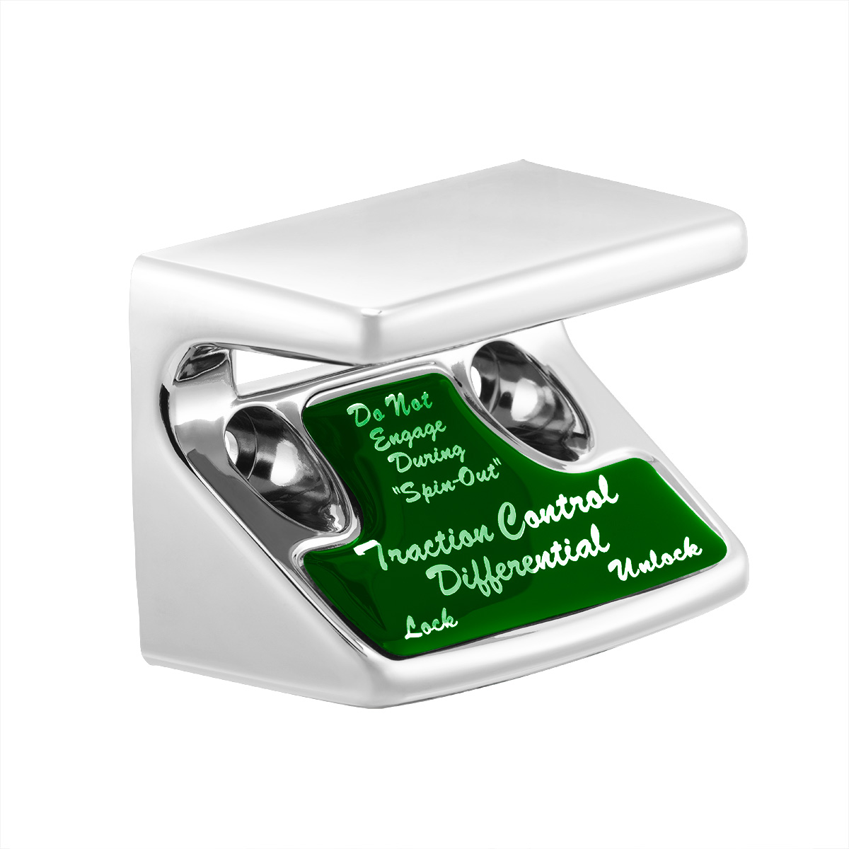 "Traction Control Differential" Switch Guard With Green Sticker - Thumbnail 3