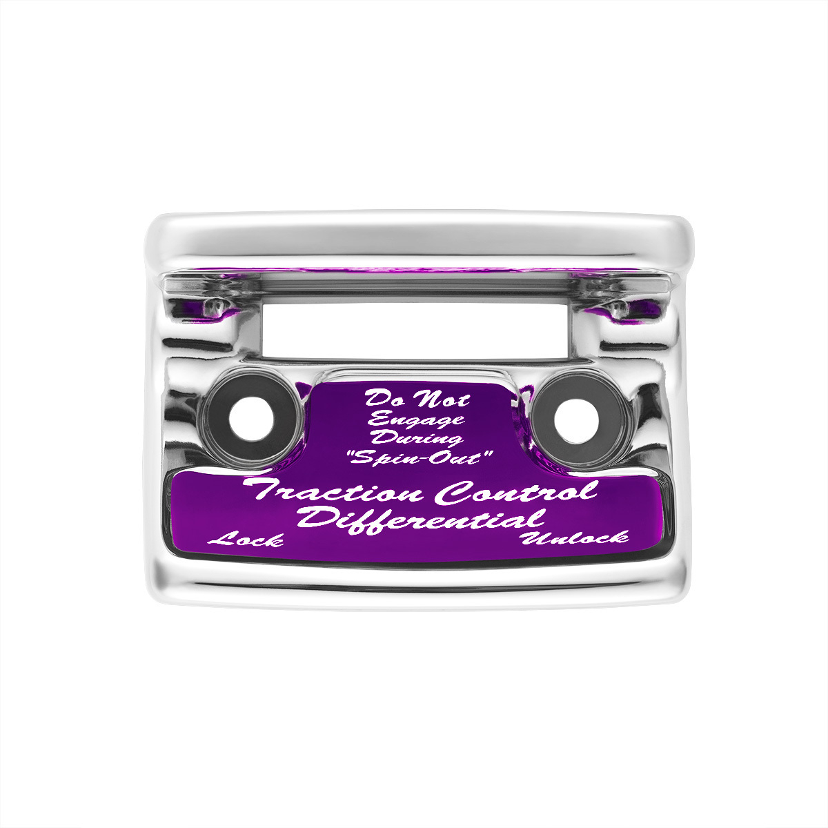 "Traction Control Differential" Switch Guard With Purple Sticker - Thumbnail 6