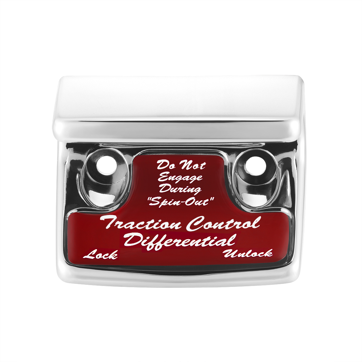 "Traction Control Differential" Switch Guard With Red Sticker - Thumbnail 2