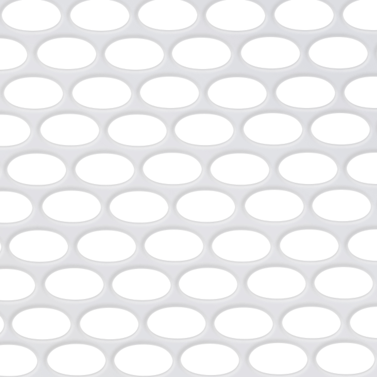 430 Stainless Grille Mesh For Peterbilt 379 With Short Hood - Alternating Oval Holes - Thumbnail 2