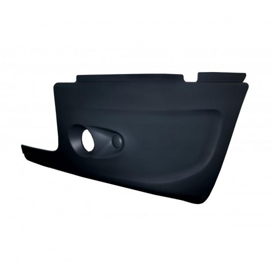 Bumper End With 1 Fog Light Hole For 2005-2010 Freightliner Century - Driver - Thumbnail 2