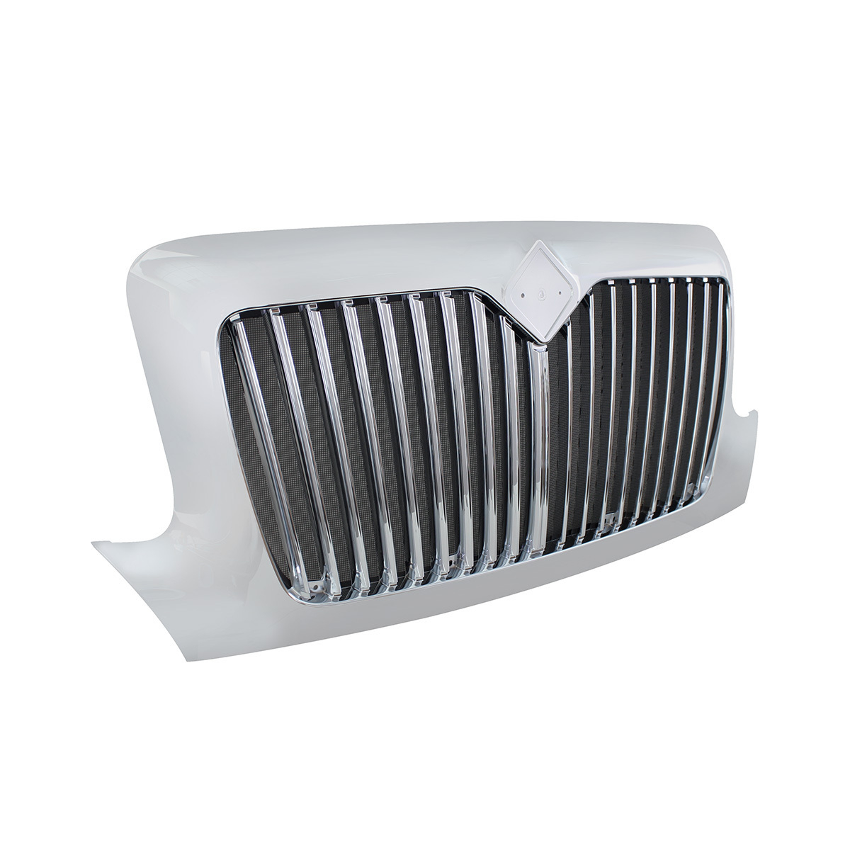 Chrome Grille With Bug Screen For 2002-2018 International Durastar - Thumbnail 2