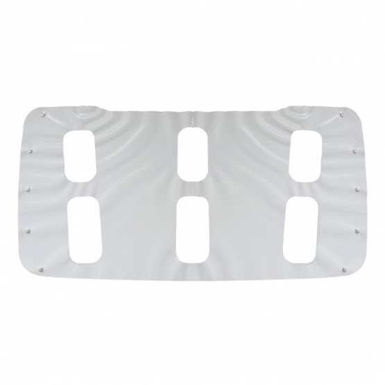 White Vinyl Front Winter Guard For 2008-2017 Freightliner Cascadia