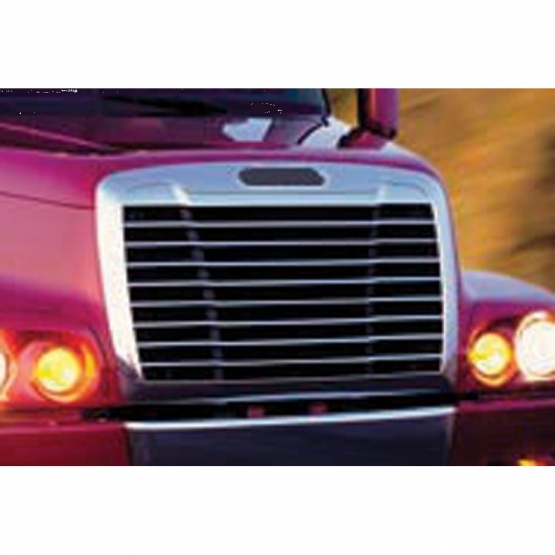 Chrome Grille With Bug Screen For 2005-2010 Freightliner Century - Thumbnail 2