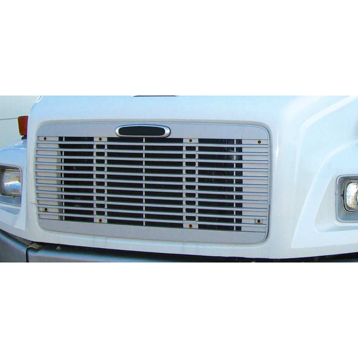 Freightliner Fl 60/70/80/106/112 Silver Grille - Thumbnail 2