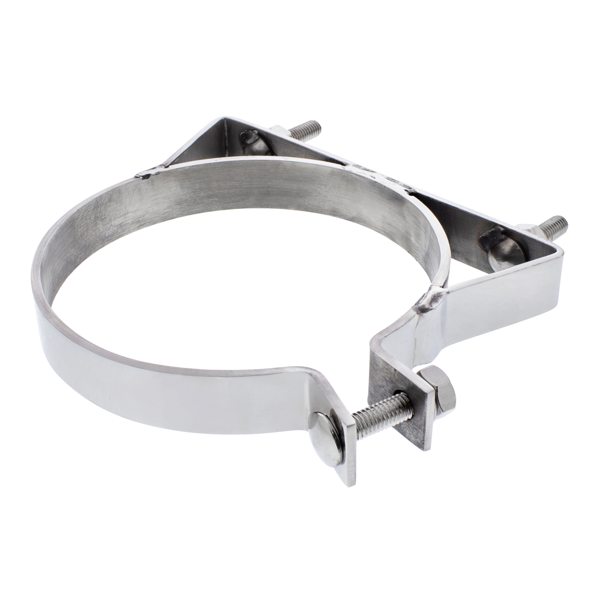 6" Stainless Exhaust Clamp For Kenworth - Thumbnail 2