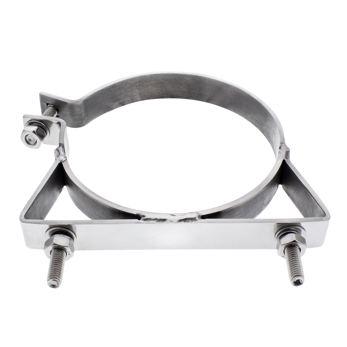 6" Stainless Exhaust Clamp For Kenworth - Thumbnail 4