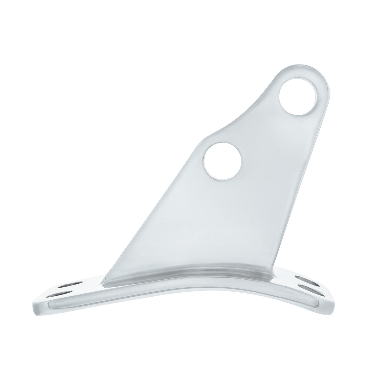 304 Stainless Steel Angled Exhaust Bracket For Peterbilt - Thumbnail 5
