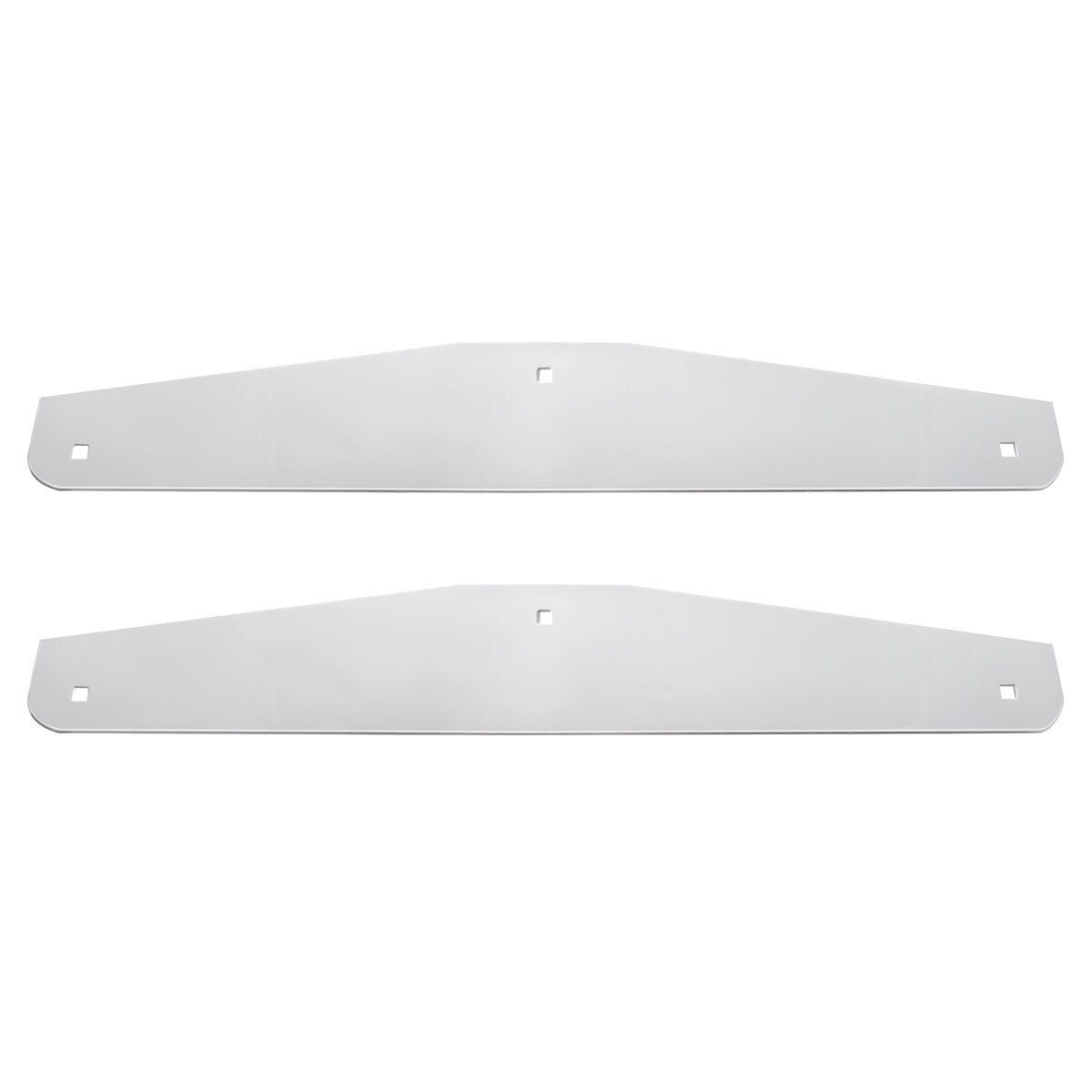 24" X 4" Stainless Steel Bottom Mud Flap Plate - Bolt Thru (Cbox/Pair) - Thumbnail 8