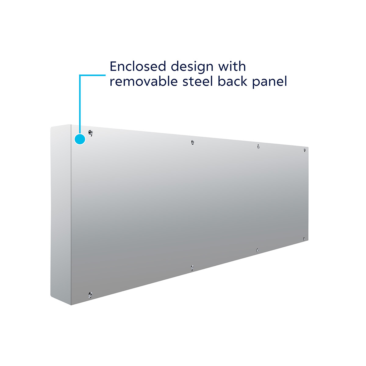 33-3/4" Stainless Steel Rear Center Light Panel With Four 4" Light Cutouts (No LP Holes) - Thumbnail 2