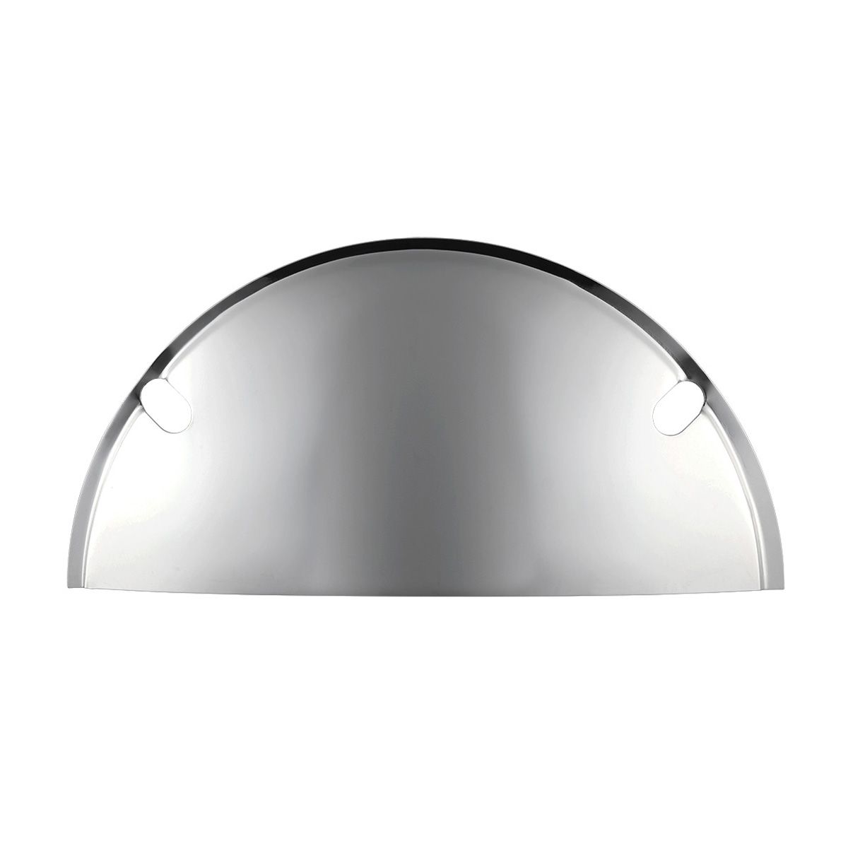 Stainless Steel Half-Moon Shield For 7" Headlight (Pair)