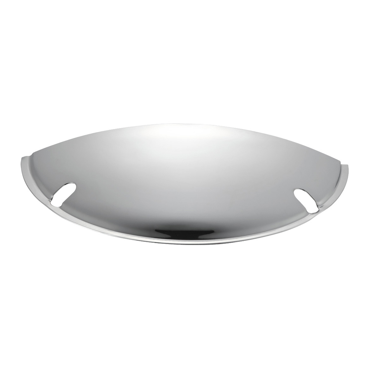 Stainless Steel Half-Moon Shield For 7" Headlight (Pair) - Thumbnail 2