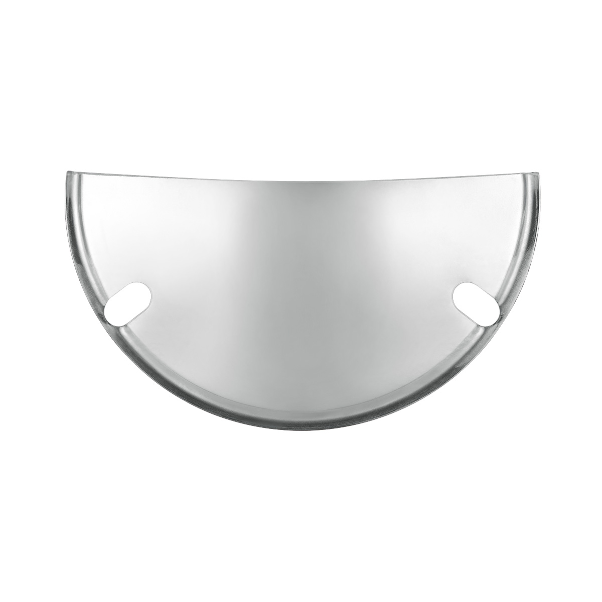 Stainless Steel Half-Moon Shield For 5-3/4" Headlight (Pair) - Thumbnail 5
