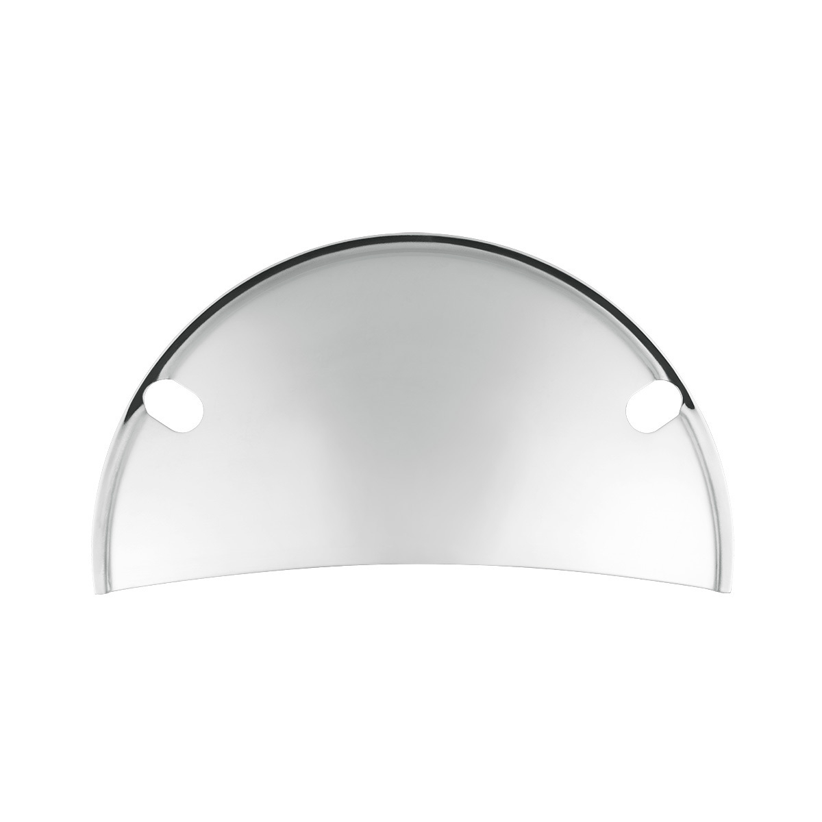 Stainless Steel Half-Moon Shield For 5-3/4" Headlight (Pair) - Thumbnail 6