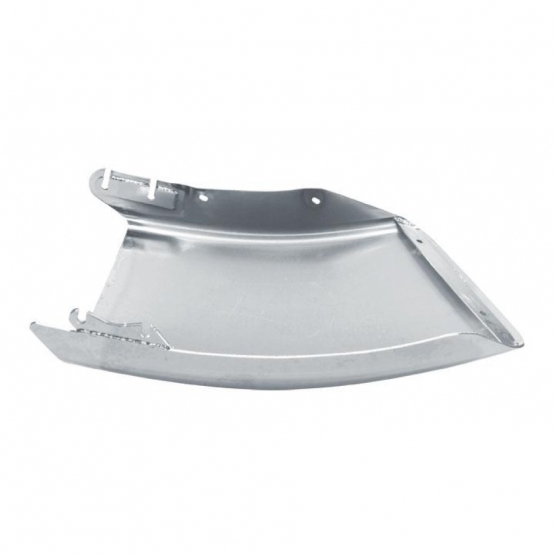 24.8" Chrome Bumper End For Freightliner M2- Driver - Thumbnail 2