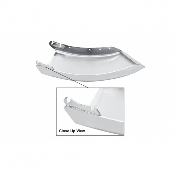 29.92" Chrome Bumper End For Freightliner M2 (106) - Driver - Thumbnail 3