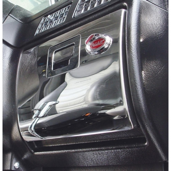 2001-2005 Peterbilt Stainless Glove Box Cover - Thumbnail 3