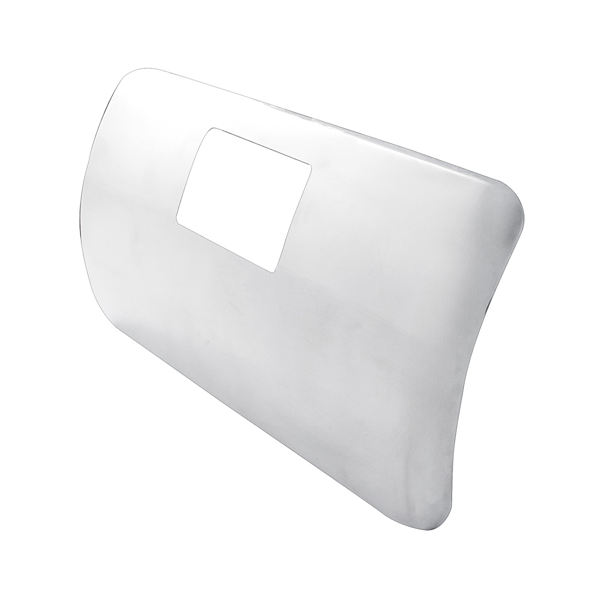 2006+ Peterbilt Stainless Glove Box Cover - Thumbnail 2