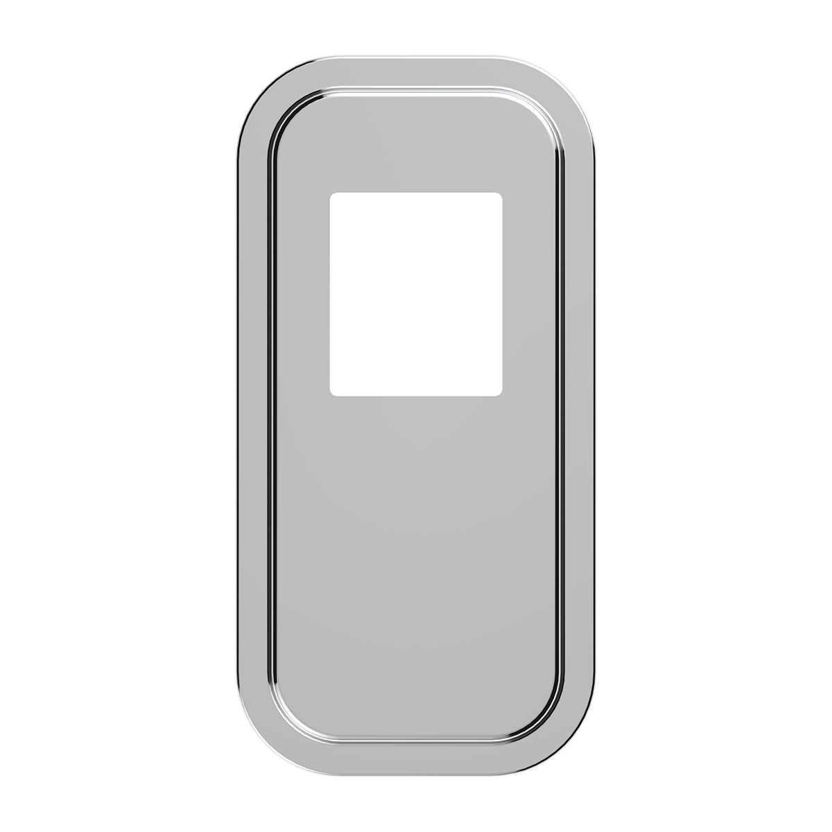 Peterbilt Stainless Steel Shift Plate Cover - Short Hood - Thumbnail 5