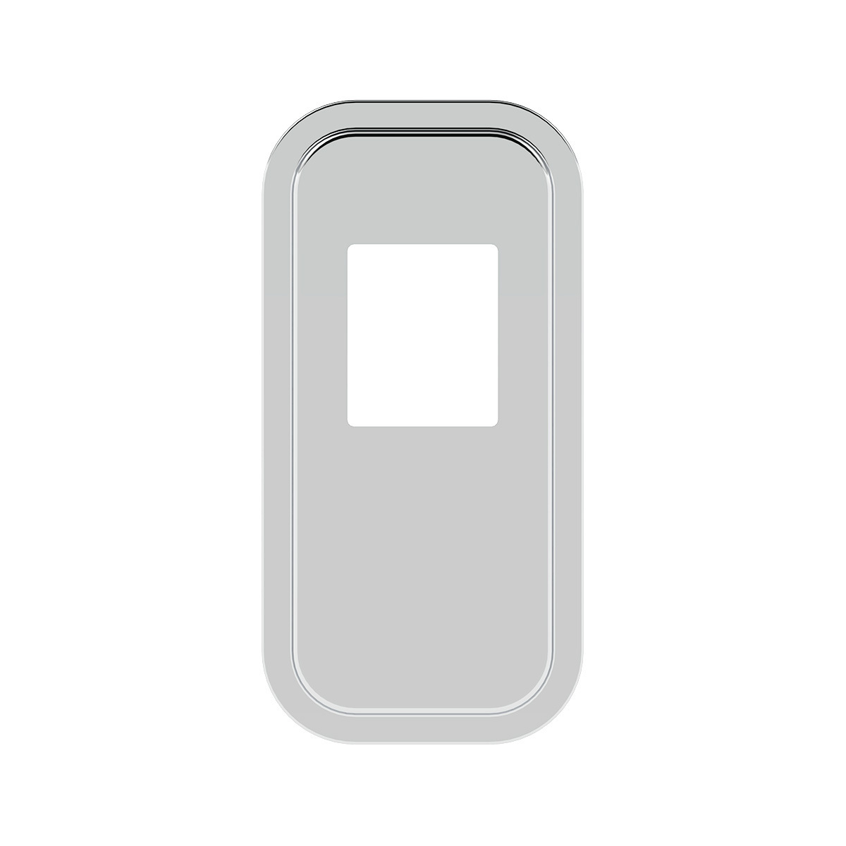 Peterbilt Stainless Steel Shift Plate Cover - 5-3/4" x 4-3/4" Opening - Thumbnail 5