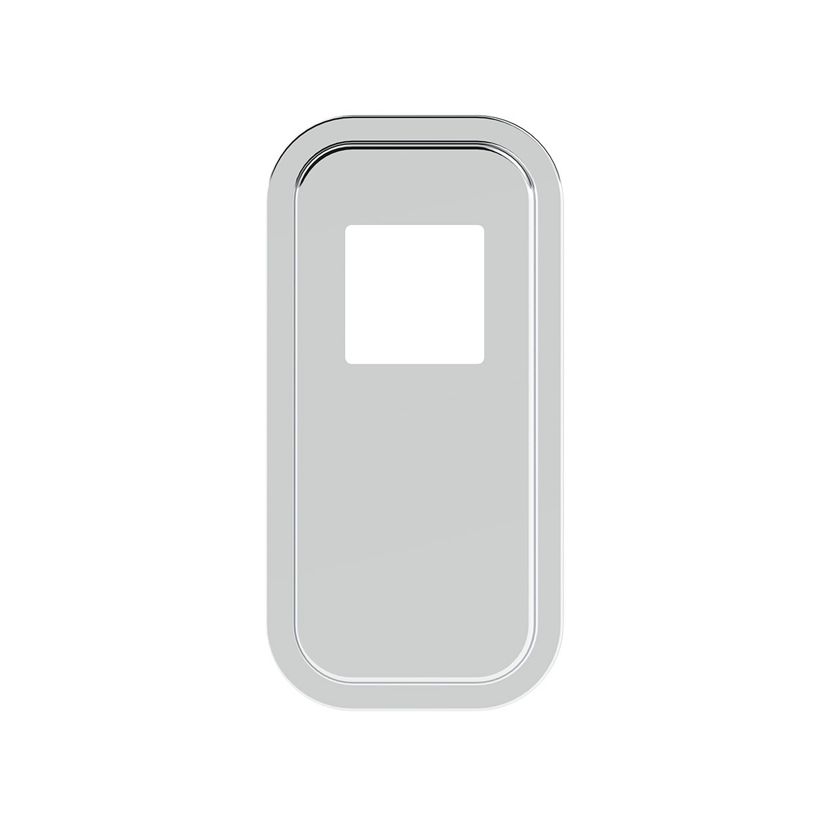 Peterbilt Stainless Steel Shift Plate Cover - 4-3/4" x 4-3/4" Opening - Thumbnail 5