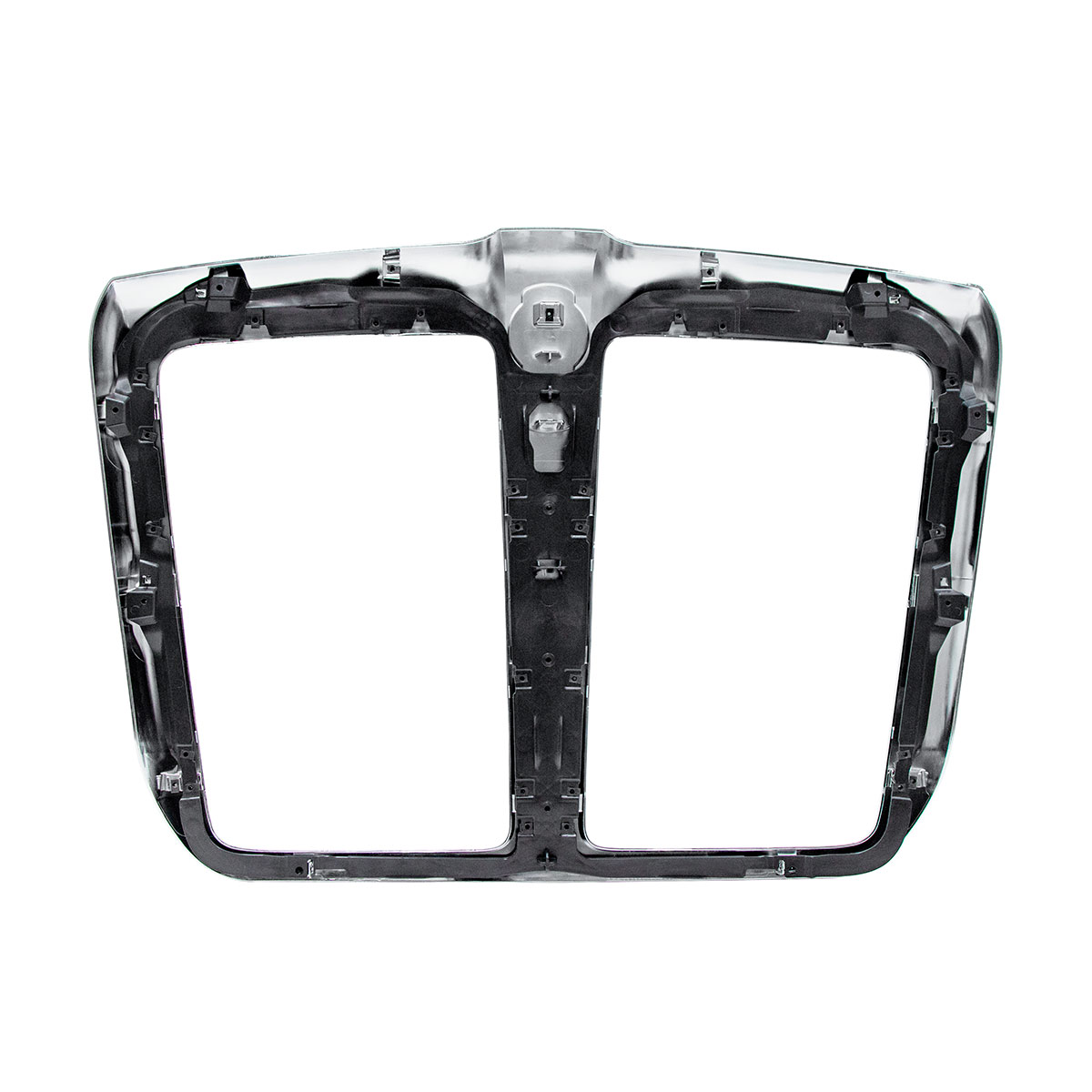 Chrome Grille With Inner Mounting Frame For 2013-2021 Kenworth T680 - Thumbnail 3
